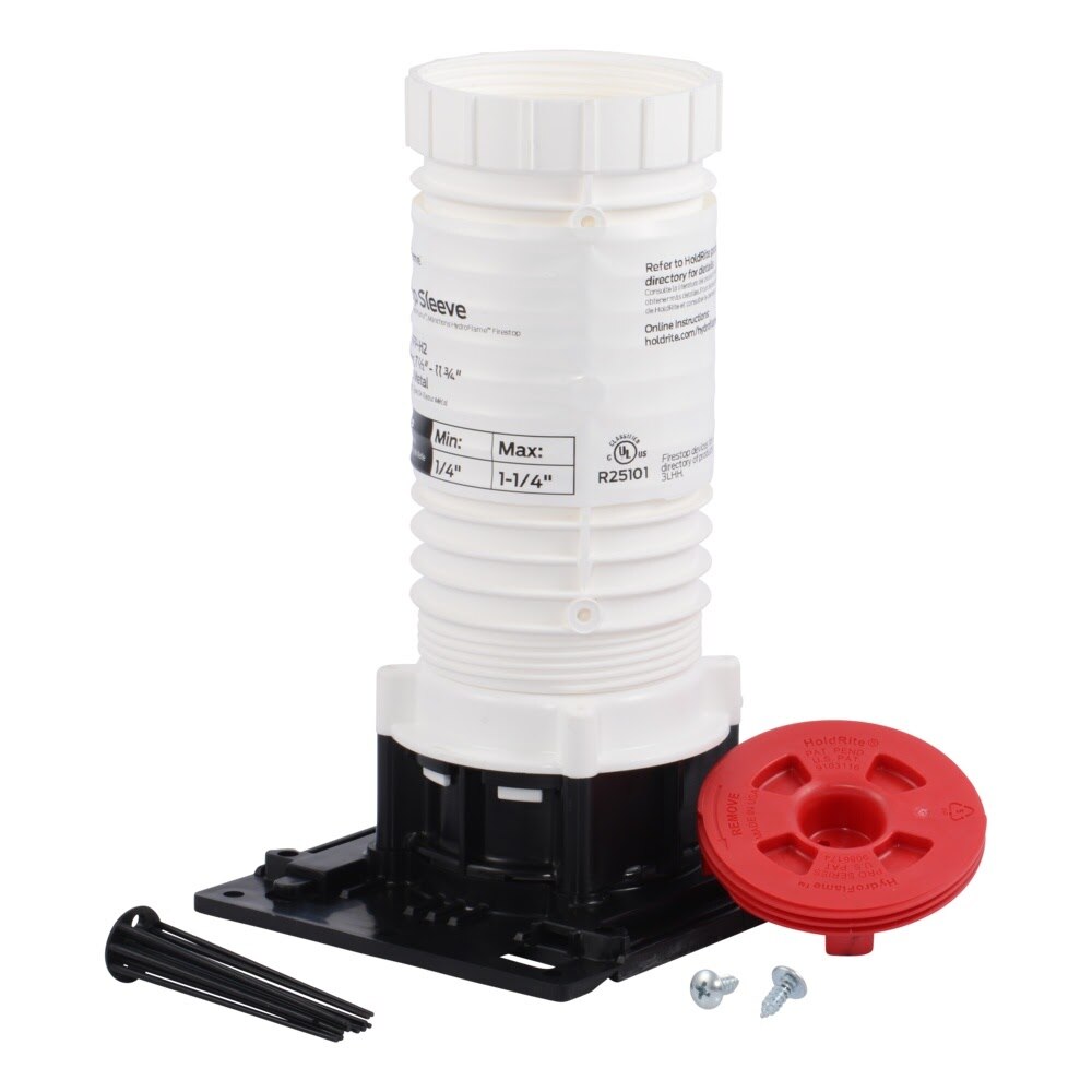 HoldRite HFP-H2 Hollow Telescoping Deck Sleeve 1-7/8 in. ID 7-1/2 in. to 11-3/4 in. Tall - 2