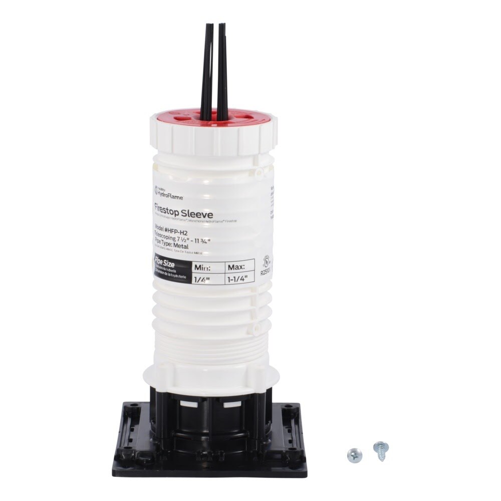 HoldRite HFP-H2 Hollow Telescoping Deck Sleeve 1-7/8 in. ID 7-1/2 in. to 11-3/4 in. Tall - 3