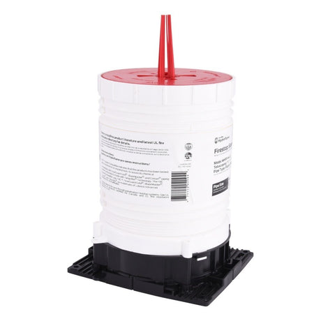 HoldRite HFP-H4-S 4 in ID Telescoping Firestop Sleeve with Water Seal 7-1/2 in to 11-3/4 in Tall