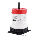 HoldRite HFP-H4B HydroFlame Hollow Deck Sleeve 4 in. ID 7-1/4 in. to 8 in. Tall with Adjustable Cap