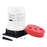 HoldRite HFP-H4B HydroFlame Hollow Deck Sleeve 4 in. ID 7-1/4 in. to 8 in. Tall with Adjustable Cap - 2