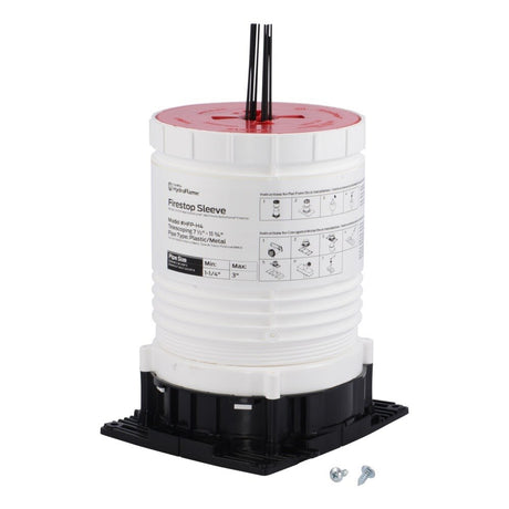 HoldRite HFP-H4 HydroFlame Pro Series Hollow Telescoping Deck Sleeve 4 in. ID 7-1/2 in. to 11-3/4 in. Tall