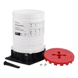 HoldRite HFP-H4 HydroFlame Pro Series Hollow Telescoping Deck Sleeve 4 in. ID 7-1/2 in. to 11-3/4 in. Tall - 2