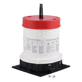 HoldRite HFP-H5B HydroFlame Pro Series Hollow Deck Sleeve 5 in. ID 7-1/4 in. to 8 in. Tall with Adjustable Cap