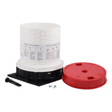 HoldRite HFP-H5B HydroFlame Pro Series Hollow Deck Sleeve 5 in. ID 7-1/4 in. to 8 in. Tall with Adjustable Cap - 3