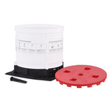 HoldRite HFP-H6-S 6 in. ID HydroFlame Pro Series Hollow Telescoping Deck Sleeve with Water Seal - 3