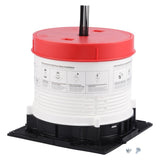 HoldRite HFP-H6B HydroFlame Hollow Deck Sleeve with Adjustable Cap 6 in. ID 7-1/4 in. to 8 in. Tall