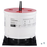 HoldRite HFP-H6 HydroFlame Pro Hollow Telescoping Deck Sleeve 6 in. ID 7-1/2 in. to 11-3/4 in. Tall - 3