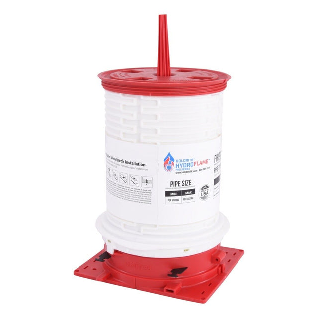 HoldRite HFP-LSP3 4 in. ID Firestop Line Set Telescoping Sleeve 7.5 in. to 11.75 in. Tall