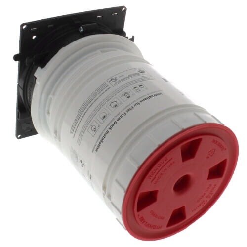 HoldRite HFP-M3 Fire Stop Telescoping Deck Sleeve for 2 in. to 3 in. Metal Pipe - 3