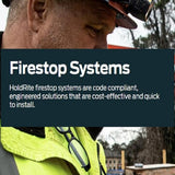 HoldRite HFP-M6B HydroFlame Pro Series Fire Stop Deck Sleeve for 5 in. to 6 in. Metal Pipe, 7-1/4 in. to 8 in. Tall with Adjustable Cap - 3