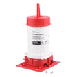 HoldRite HFP-P2B HydroFlame Pro Series Fire Stop Deck Sleeve for 1-1/4 in. to 2 in. Plastic or Metal Pipe, 7-1/4 in. to 8 in. Tall with Adjustable Cap