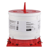 HoldRite HFP-P5 HydroFlame Pro Firestop Telescoping Deck Sleeve for 4 in. to 5 in. Plastic or Metal Pipe 7-1/2 in. to 11-3/4 in. Tall - 2