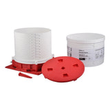 HoldRite HFP-P5 HydroFlame Pro Firestop Telescoping Deck Sleeve for 4 in. to 5 in. Plastic or Metal Pipe 7-1/2 in. to 11-3/4 in. Tall - 3