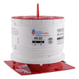 HoldRite HFP-P6 HydroFlame Pro Series Fire Stop Telescoping Deck Sleeve for 5 in. to 6 in. Plastic or Metal Pipe, 7-1/2 in. to 11-3/4 in. Tall