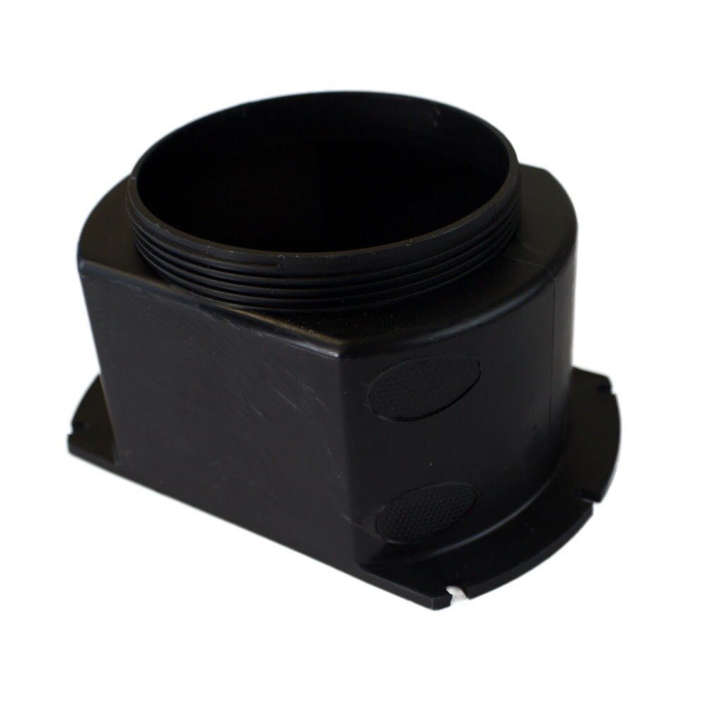 HoldRite HFPA6 HydroFlame Pro Series Aerator Adapter Box for 4 to 6 in Metal or Plastic Pipe
