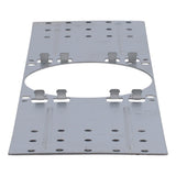 HoldRite HFPCD2 1 to 2 in Corrugated Deck Plate for No 2 Firestop Sleeve and No 3 Hollow Sleeve - 2
