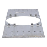 HoldRite HFPCD3 HydroFlame Pro Corrugated Metal Deck Plate for No 3 Firestop Sleeve - 2