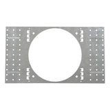 HoldRite HFPCD5 Corrugated Metal Deck Plate 14 in x 8 in for Size 5 Firestop Sleeve Base - 3