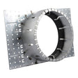 HoldRite HFPCD6-DC 18 Gauge HydroFlame Pro Corrugated Metal Deck Plate for Size 6 Firestop Sleeve