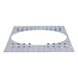 HoldRite HFPCD6 HydroFlame Pro Series 4 in to 6 in Corrugated Metal Deck Plate for Metal Pipe - 2
