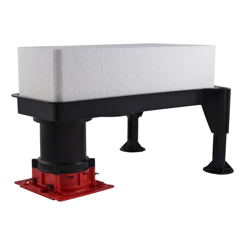 HoldRite HFPLTB-NP-0200-10 HydroFlame Pro Long Tub Box 1-1/2 in IPS Drain 2 in Sleeve 10 in Tall