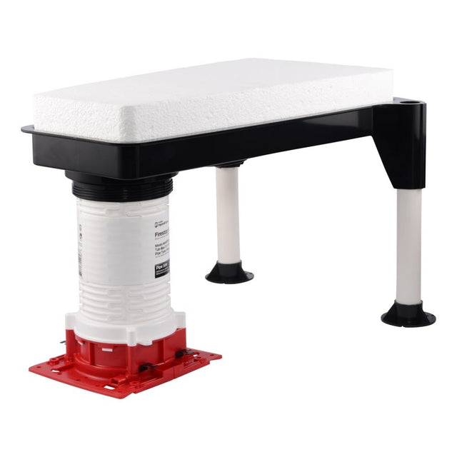 HoldRite HFPTB-NP-0200 HydroFlame Pro Long Tub Box with 1-1/2 in. IPS Drain 10-1/2 in. Tall