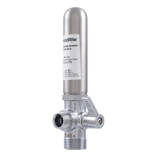HoldRite HR-AF-RVA Appliance Fixture Replacement Valve with Water Hammer Arrestor