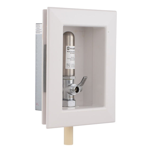 HoldRite HR-AFRA-C-1 1/2 in. x 3/8 in. CPVC Fire-Rated Outlet Box with Water Hammer Arrestor