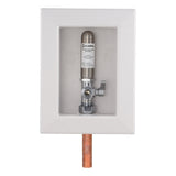HoldRite HR-AFRA-M-1 Fire Rated Outlet Box with Water Hammer Arrestor 1/2 in x 3/8 in Compression - 2