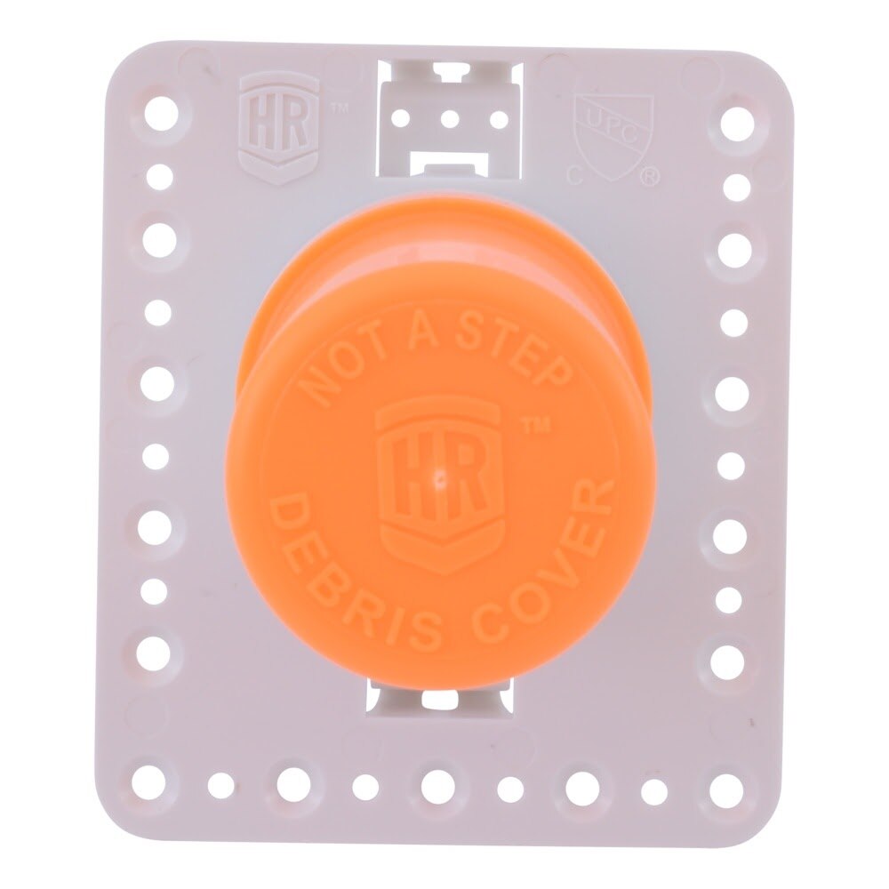 HoldRite HR-F-C-0 1/2 in. CPVC x 1/4 in. Compression Fixture Outlet Box with Quarter Turn Valve - 2