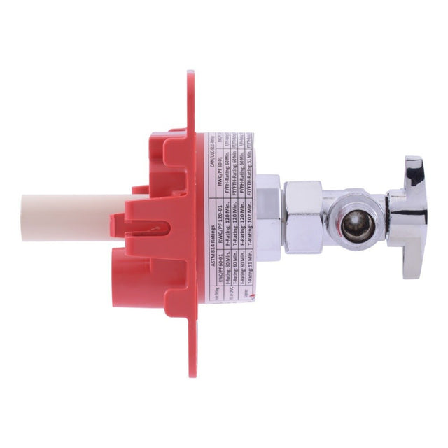 HoldRite HR-FR-C-1 1/2 in. CPVC x 3/8 in. Compression Fire Rated Fixture Outlet Box