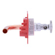 HoldRite HR-FR-M-1 1/2 in Copper x 3/8 in Compression Fire Rated Fixture Outlet Box with Supply Valve