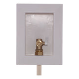 HoldRite HR-IM-C-0 1/2 in x 1/4 in CPVC Ice Maker Outlet Box with Compression Valve - 2