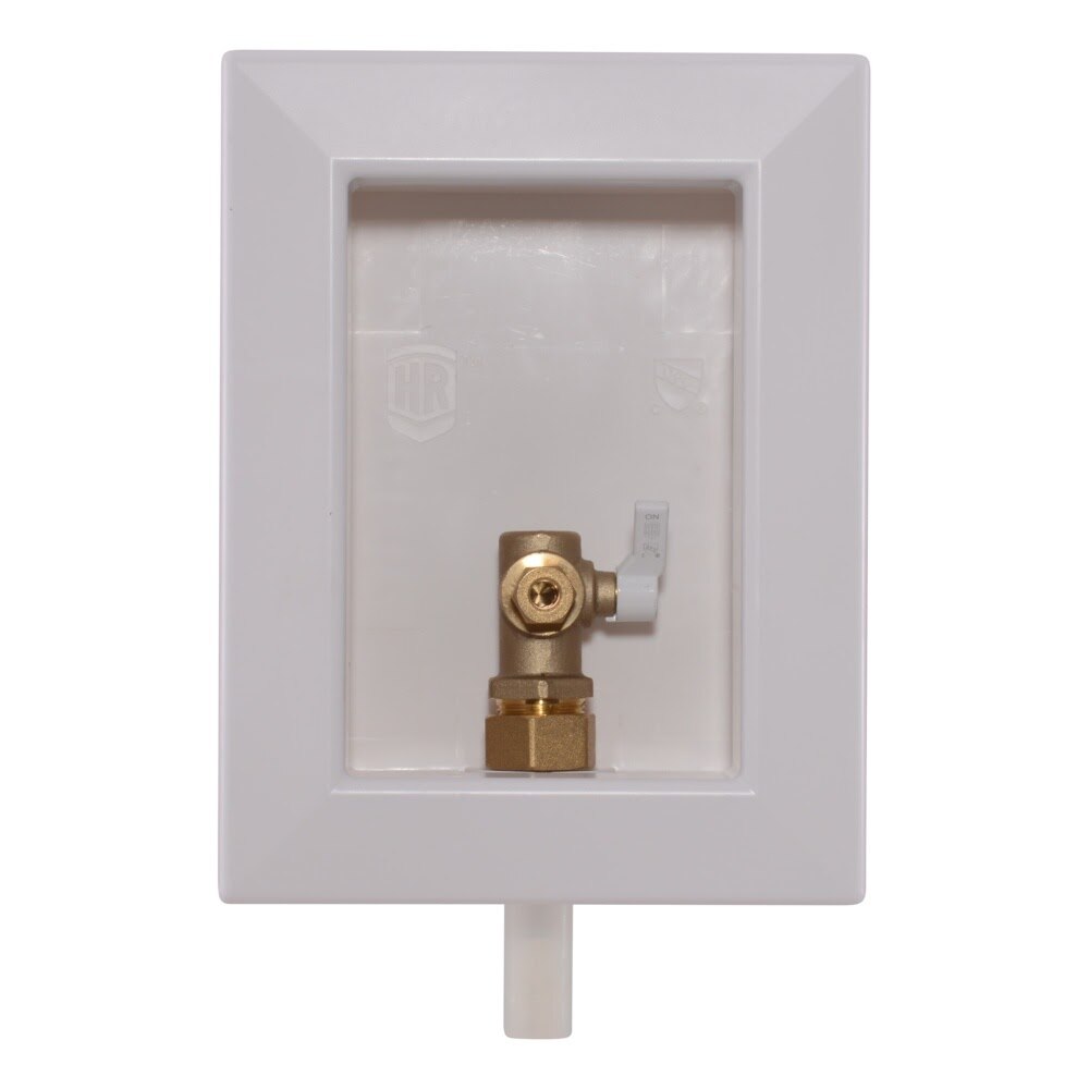 HoldRite HR-IM-P-0 Ice Maker Outlet Box with 1/2 in. PEX x 1/4 in. Compression Connection - 2