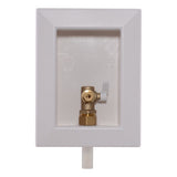 HoldRite HR-IM-P-0 Ice Maker Outlet Box with 1/2 in. PEX x 1/4 in. Compression Connection - 2