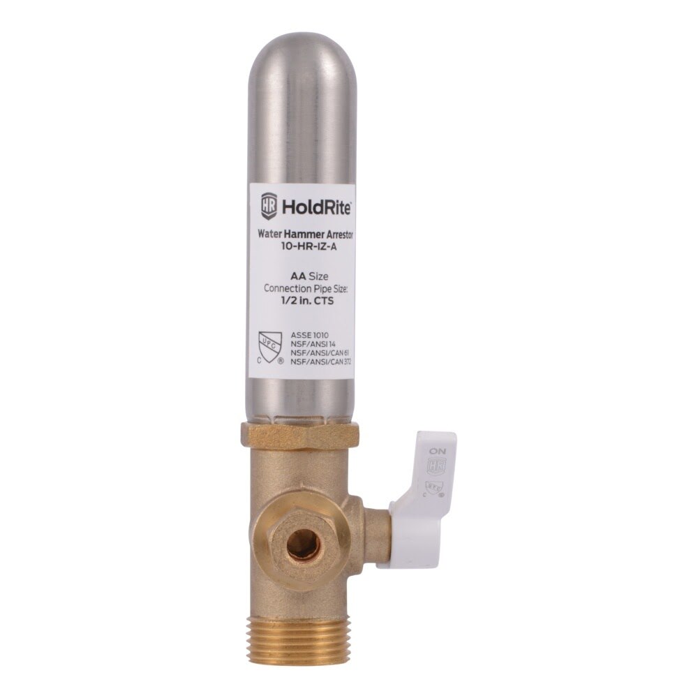 HoldRite HR-IM-RVA 1/2 in CTS Ice Maker Replacement Valve with Water Hammer Arrestor - 2