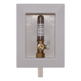 HoldRite HR-IMA-P-0 1/2 in. PEX x 1/4 in. Compression Ice Maker Box with Water Hammer Arrestor - 2
