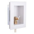 HoldRite HR-IMR-C-0 Fire Rated Ice Maker Outlet Box with 1/2 in CPVC x 1/4 in Compression Valve