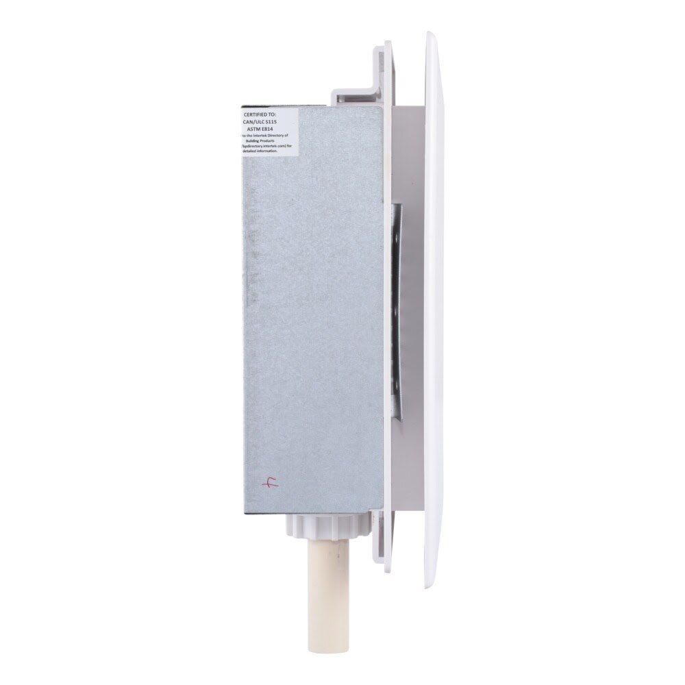 HoldRite HR-IMR-C-0 Fire Rated Ice Maker Outlet Box with 1/2 in CPVC x 1/4 in Compression Valve - 3