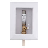 HoldRite HR-IMRA-C-0 Fire Rated Ice Maker Outlet Box with Water Hammer Arrestor CPVC 1/2 in. x 1/4 in. Compression - 2