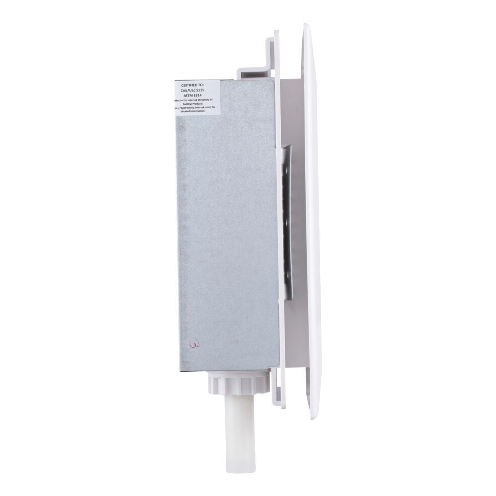 HoldRite HR-IMRA-P-0 Fire Rated Ice Maker Outlet Box with Arrestor PEX 1/2 in x 1/4 in Compression - 3