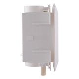 HoldRite HR-W-C 0.5 in. CPVC x 0.75 in. Male Hose Thread Non Fire Rated Washing Machine Outlet Box - 3