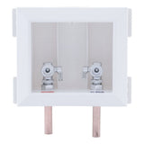 HoldRite HR-W-M 1/2 in. Copper Non Fire Rated Washing Machine Outlet Box without Arresters - 2