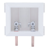HoldRite HR-W-M 1/2 in. Copper Non Fire Rated Washing Machine Outlet Box without Arresters - 2