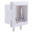 HoldRite HR-WA-C 1/2 in. CPVC Non Fire Rated Washing Machine Outlet Box with Water Hammer Arresters