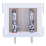 HoldRite HR-WA-C 1/2 in. CPVC Non Fire Rated Washing Machine Outlet Box with Water Hammer Arresters - 2