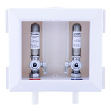 HoldRite HR-WA-P Non Fire Rated Washing Machine Outlet Box with Arresters for Half Inch PEXA - 2
