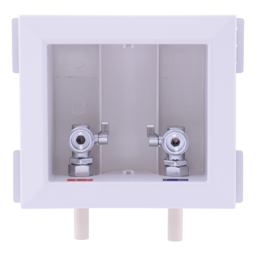 HoldRite HR-WR-C 1/2 in. CPVC Fire-Rated Washing Machine Outlet Box without Arresters - 2
