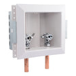 HoldRite HR-WR-M Fire Rated Washing Machine Outlet Box 1/2 in. Copper x 3/4 in. Male Hose Thread